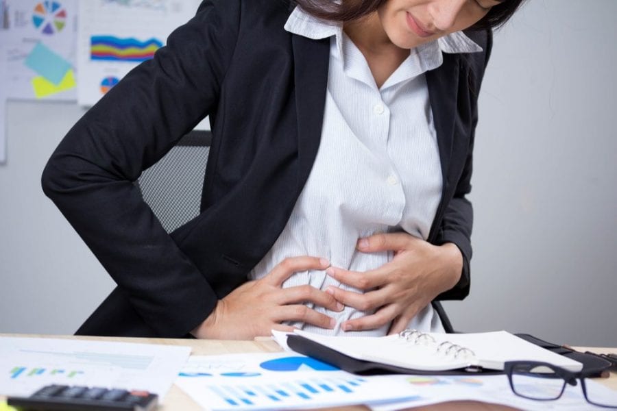 Irritable bowel disease in a young office worker