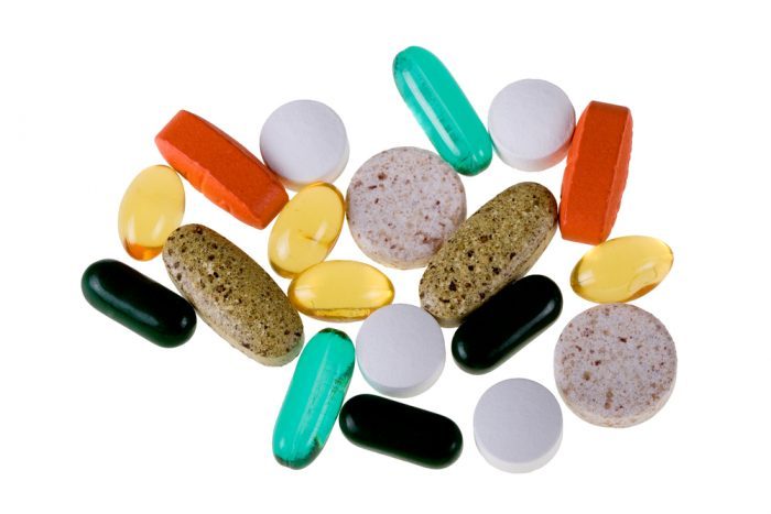 pills in a pile