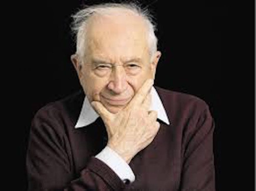 Raphael mechoulam looking at camera