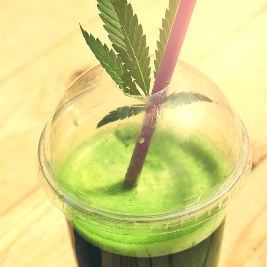 cannabis is a veggie represented by cannabis juice