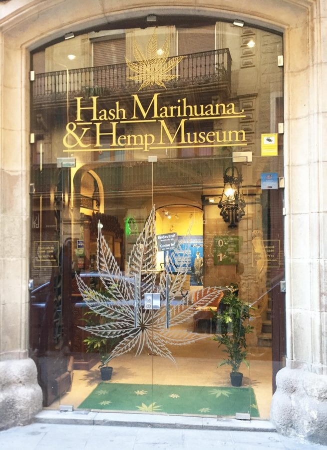 cannabis museum exterior view