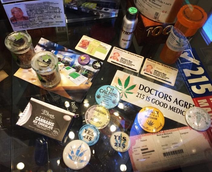 cannabis museum retro buttons