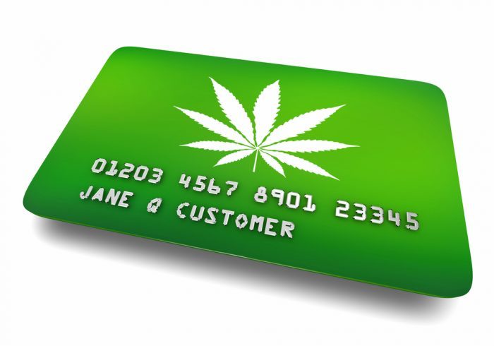 cannabis credit card sample