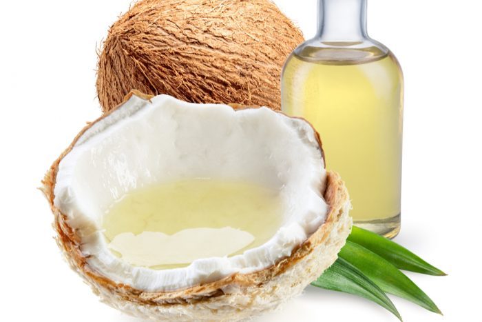 cannabis infused oil and coconuts