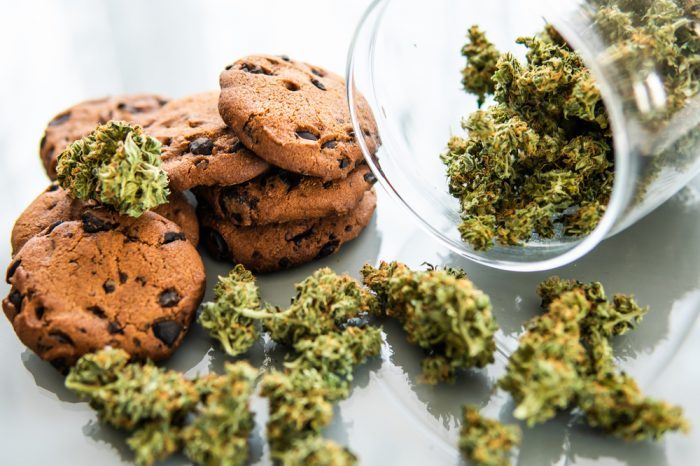 cannabis and cookies 