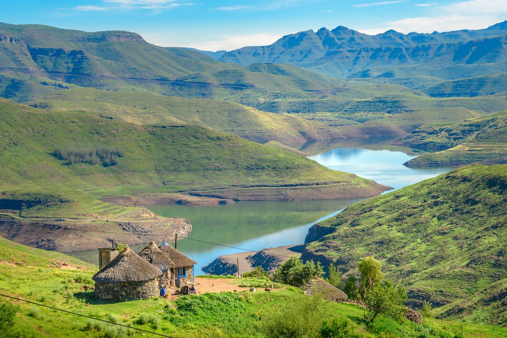 south african country of lesotho where cannabi sativa is grown