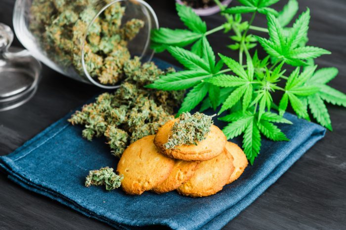 cannabis shortbread cookies