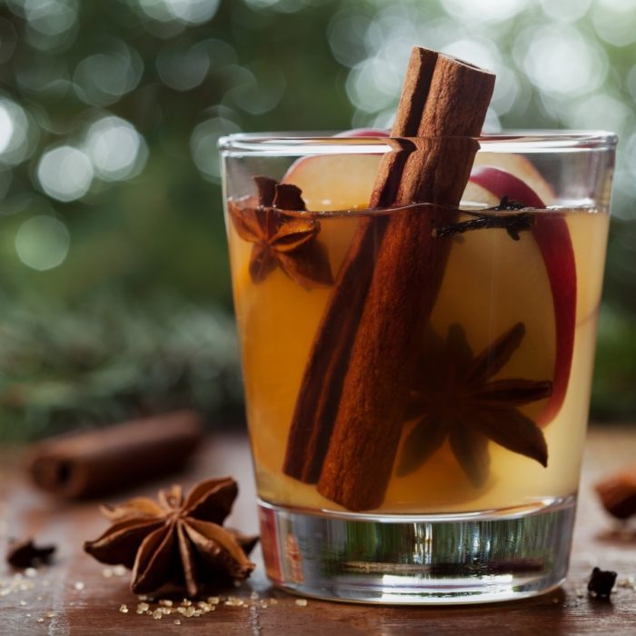 spiced cider infused with cannabis