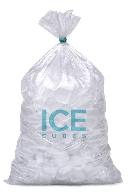 ice, used in making ice wax