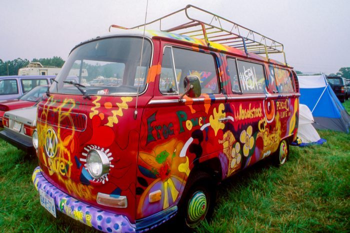 ok boomer might be what you say to the owner of this vw bus, but most millenials would like it anyway
