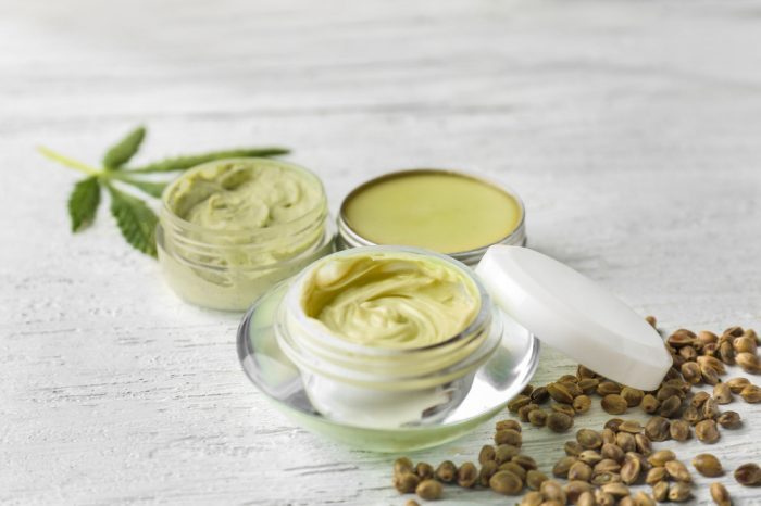 STOP AGING with hemp cream like this