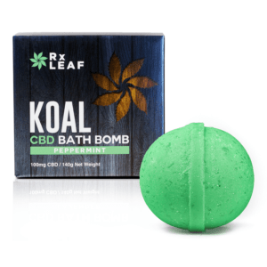 koal cbd bath bomb peppermint power