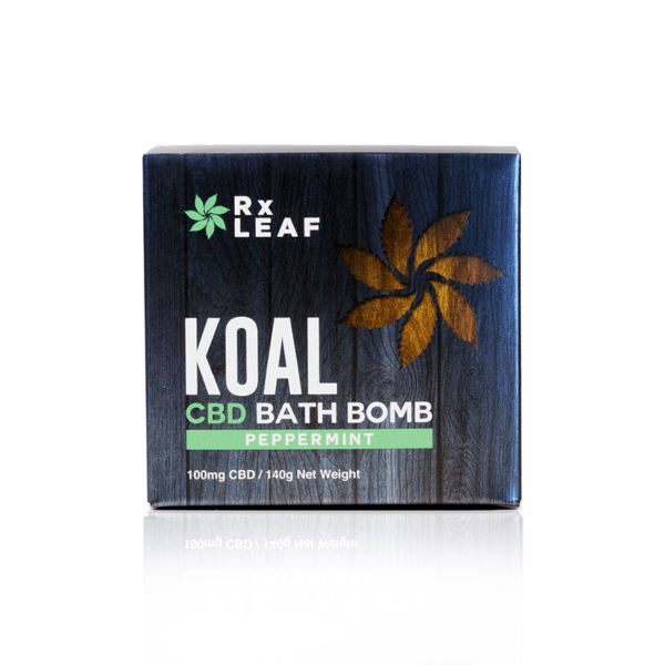 koal cbd bath bomb peppermint power