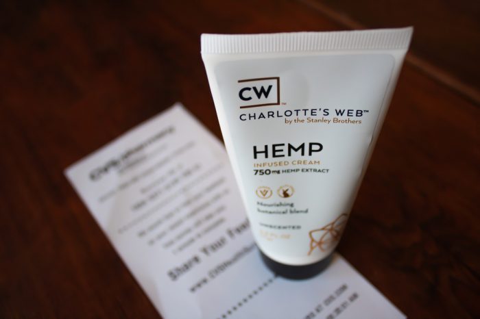 charlotte's web represented by cw hemp cream