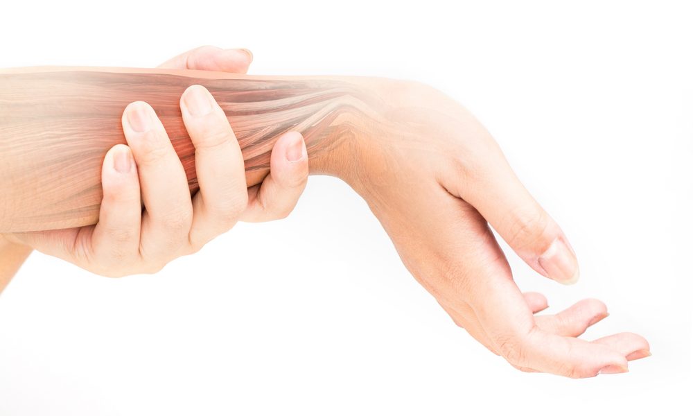 neuropathic pain represented by wrist pain